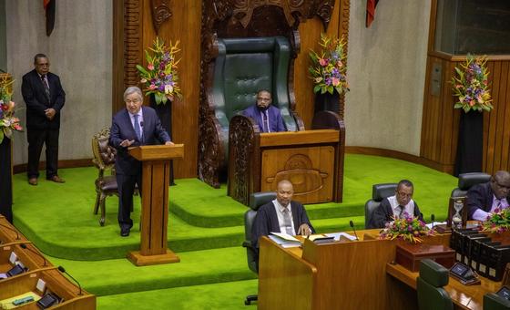 Guterres pede que voz de Papua-Nova Guiné seja ouvida na COP30, no Brasil